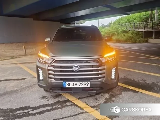 Ssangyong The New Rexton Sport 2022 Темно-зеленый из Кореи