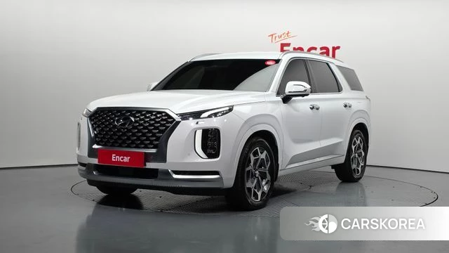 Hyundai Palisade 2021 Белый из Кореи