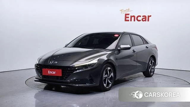 Hyundai Avante (CN7) 2021 Серый из Кореи
