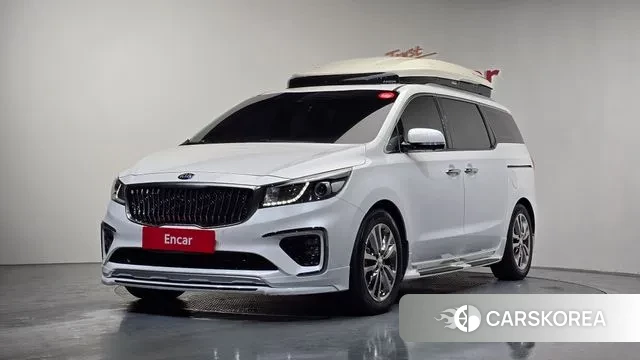 Kia All New Carnival 2018 Белый из Кореи