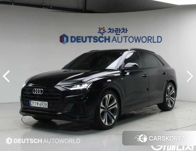 Audi Q8 (4M) 2023 Черный из Кореи