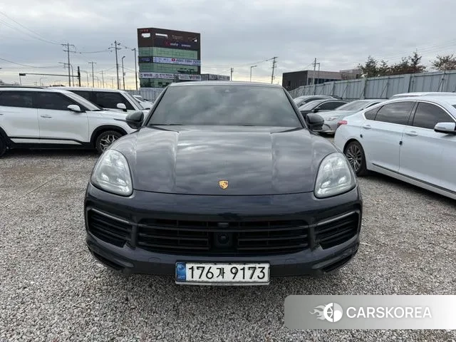 Porsche Cayenne (PO536) 2020 Синий из Кореи