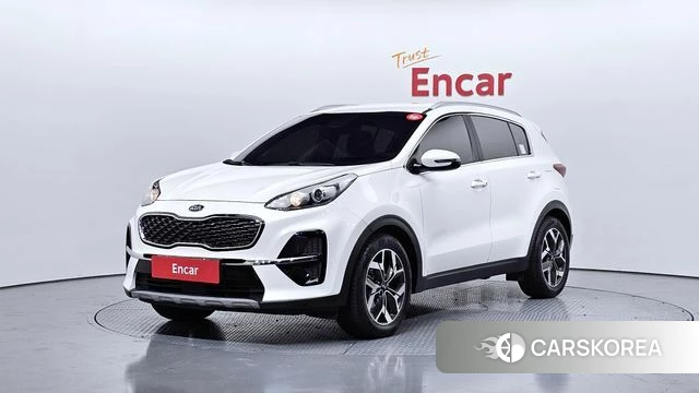 Kia Sportage The Bold 2021 Белый из Кореи