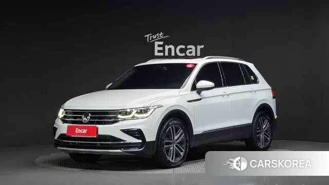 Volkswagen Tiguan second Generation 2022 Белый из Кореи