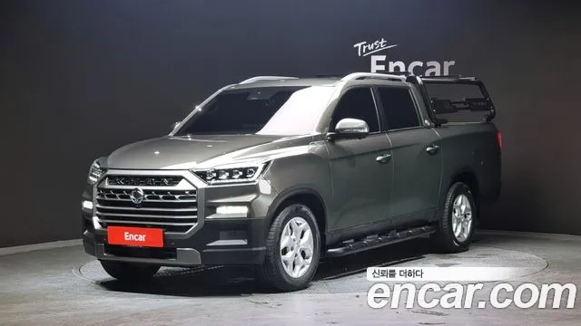 Ssangyong The New Rexton Sports Cannes 2024 Темно-зеленый из Кореи