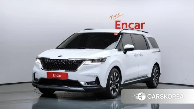 Kia Carnival 4th generation 2021 Белый из Кореи