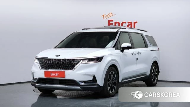 Kia Carnival 4th generation 2021 Белый из Кореи