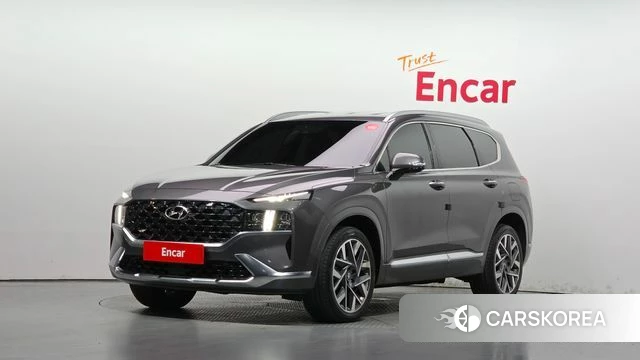 Hyundai The New Santa Fe 2020 Серый из Кореи