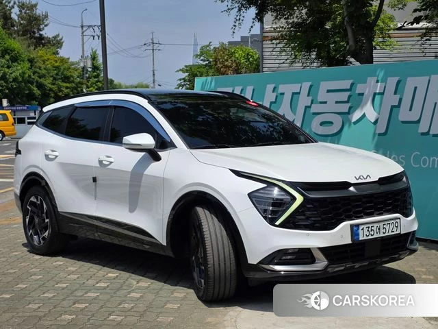 Kia Sportage 5th Generation 2023 Белый из Кореи