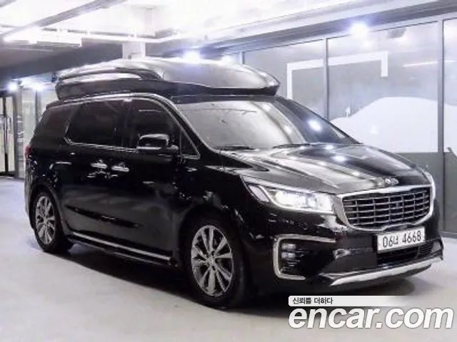 Kia The New Carnival 2018 Черный из Кореи