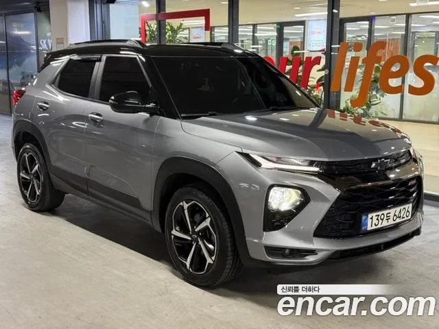 Chevrolet (GM Daewoo) Trailblazer 2022 Серый из Кореи