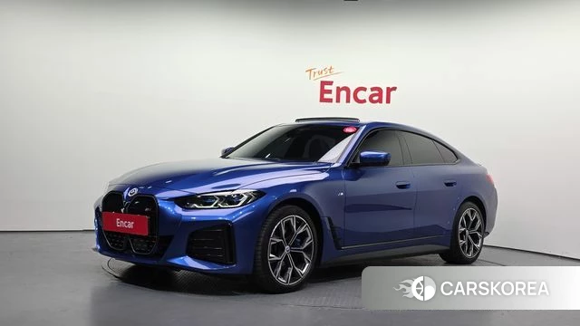 BMW i4 2023 Синий из Кореи