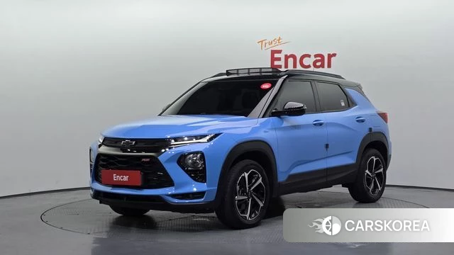 Chevrolet (GM Daewoo) Trailblazer 2022 Небесно-голубой из Кореи