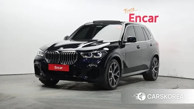 BMW X5 (G05) 2021 Черный из Кореи