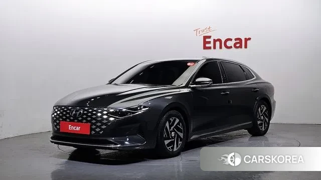 Hyundai The New Grandeur IG Hybrid 2021 Черный из Кореи