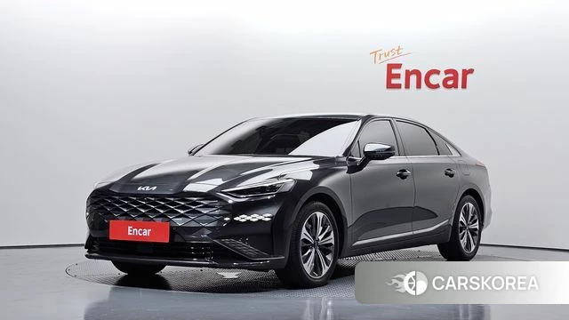 Kia K8 Hybrid 2021 Серый из Кореи