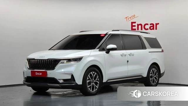 Kia Carnival 4th generation 2023 Белый из Кореи