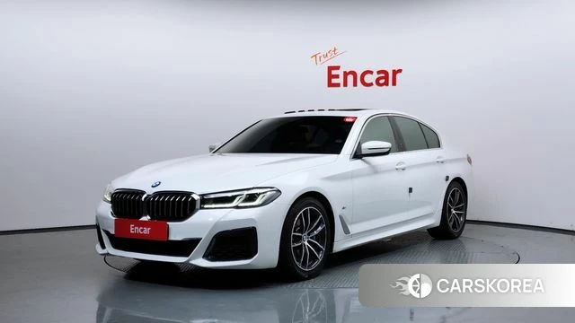 BMW 5 Series (G30) 2021 Белый из Кореи
