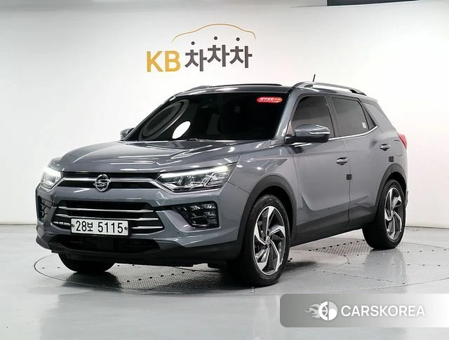 Ssangyong Beautiful Korando 2019 Серый из Кореи