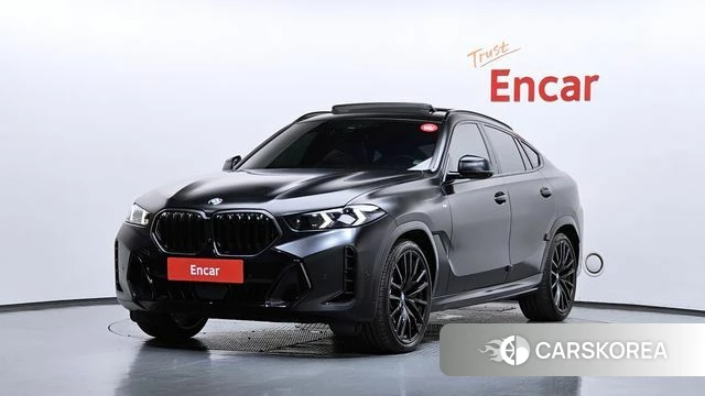 BMW X6 (G06) 2025 Черный из Кореи