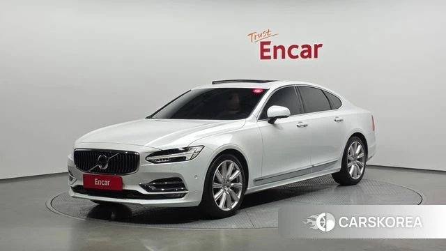 Volvo S90 2018 Белый из Кореи