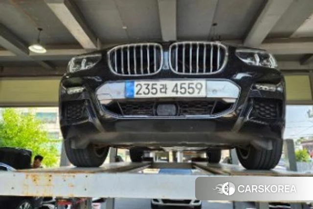 BMW X4 (G02) 2021 Черный из Кореи