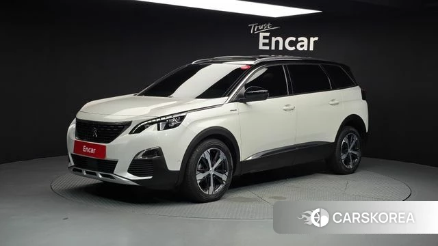 Peugeot 5008 second generation 2018 Белый из Кореи