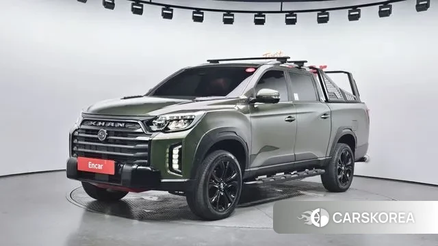 Ssangyong The New Rexton Sports Cannes 2022 Зеленый из Кореи