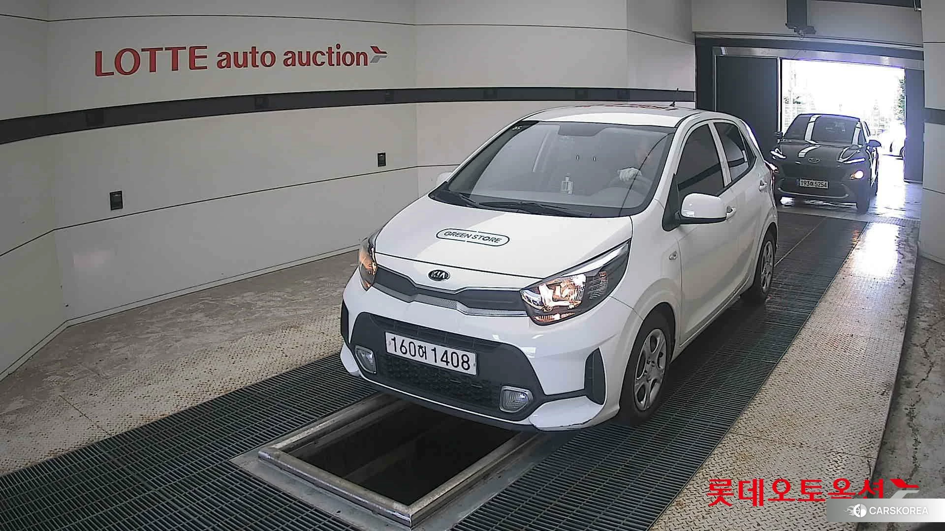 Kia Morning 2021 Clear White из Кореи