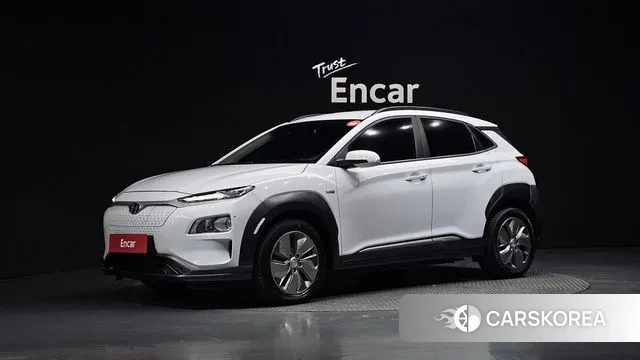 Hyundai Kona Electric 2020 Белый из Кореи