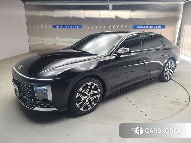 Hyundai Grandeur Hybrid (GN7) 2024 Черный из Кореи