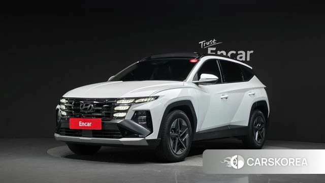 Hyundai The New Tucson Hybrid (NX4) 2025 Белый из Кореи