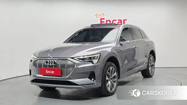 Audi e-Tron 2020 Серебристо-серый из Кореи