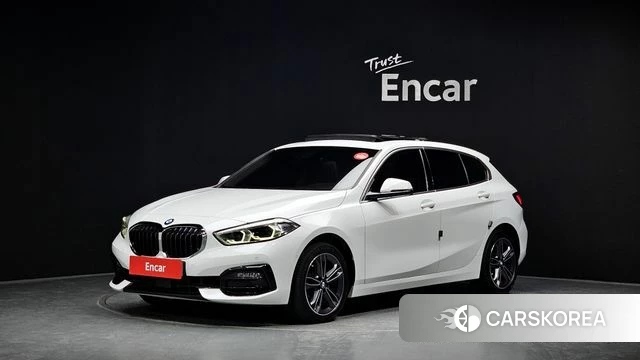 BMW 1 Series (F40) 2020 Белый из Кореи