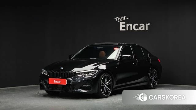 BMW 3 Series (G20) 2022 Черный из Кореи