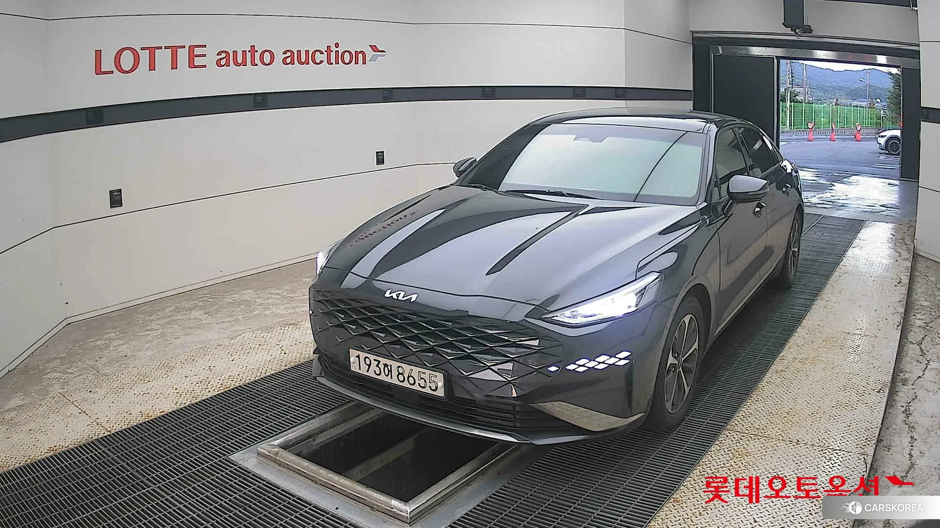 Kia K8 Hybrid 2023 Interstellagray из Кореи