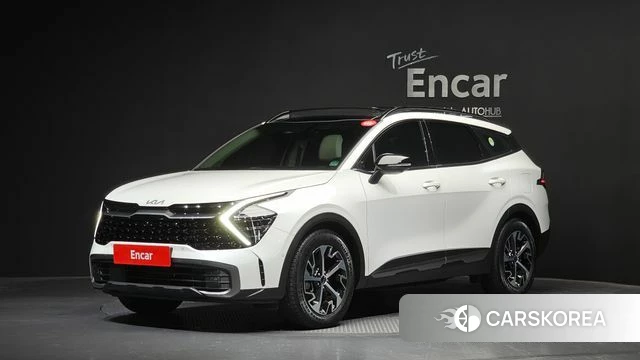 Kia Sportage 5th Generation Hybrid 2021 Белый из Кореи