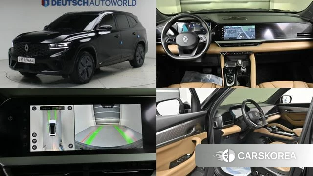 Renault Korea (Samsung) Grand Coleos 2025 Черный из Кореи