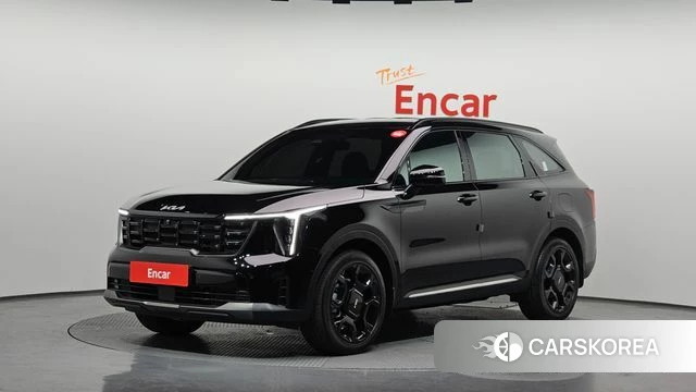 Kia The New Sorento 4th Generation 2024 Черный из Кореи