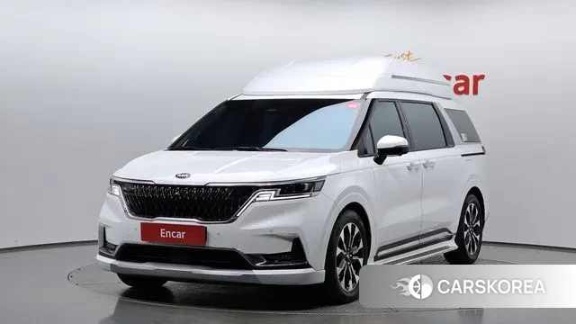 Kia Carnival 4th generation 2021 Белый из Кореи