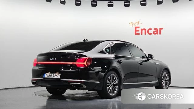 Kia The New K9 2nd generation 2022 Черный из Кореи