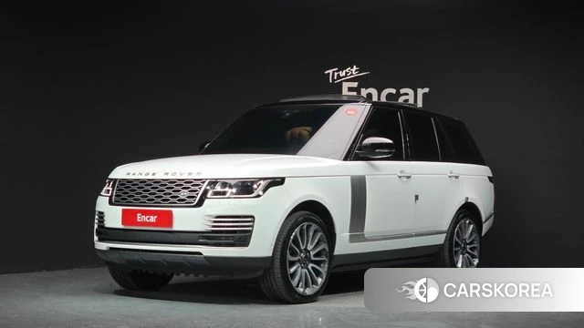 Land Rover Range Rover 4th Generation 2021 Белый из Кореи
