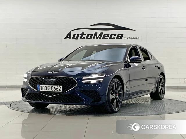 Genesis The New G70 2021 Синий из Кореи