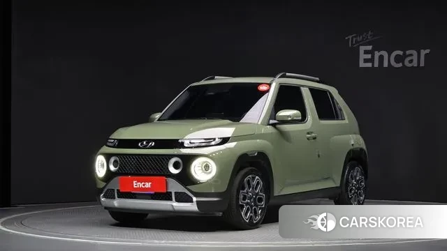 Hyundai Casper 2022 Темно-зеленый из Кореи