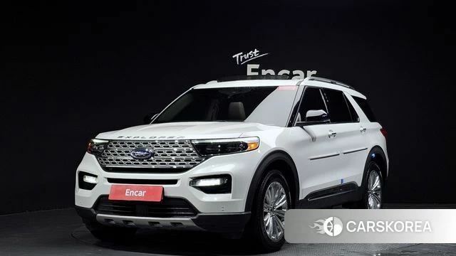 Ford Explorer 6th Generation 2022 Белый из Кореи