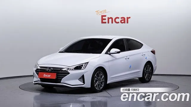 Hyundai The New Avante AD 2019 Белый из Кореи