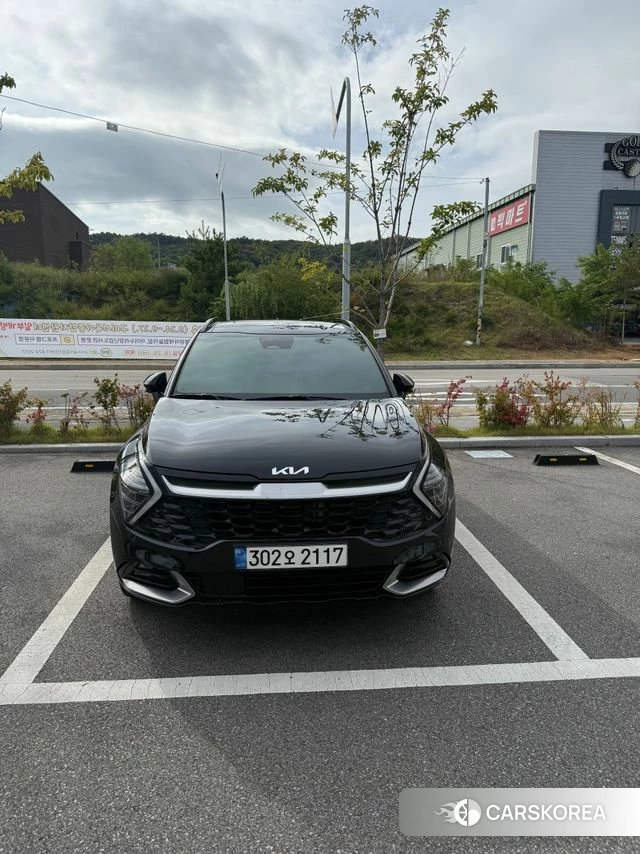Kia Sportage 5th Generation Hybrid 2022 Черный из Кореи