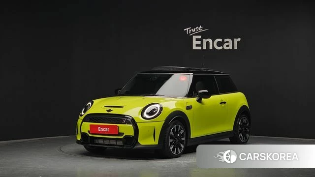 Mini Cooper S 2023 Желтый из Кореи