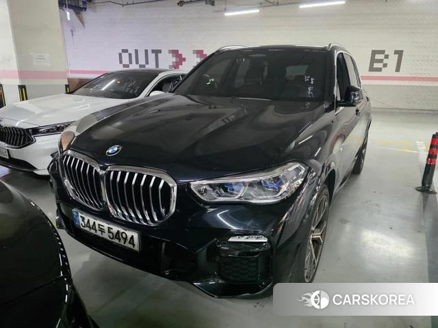 BMW X5 (G05) 2021 Черный из Кореи