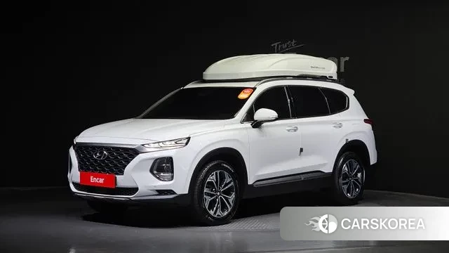 Hyundai Santa Fe TM 2018 Белый из Кореи